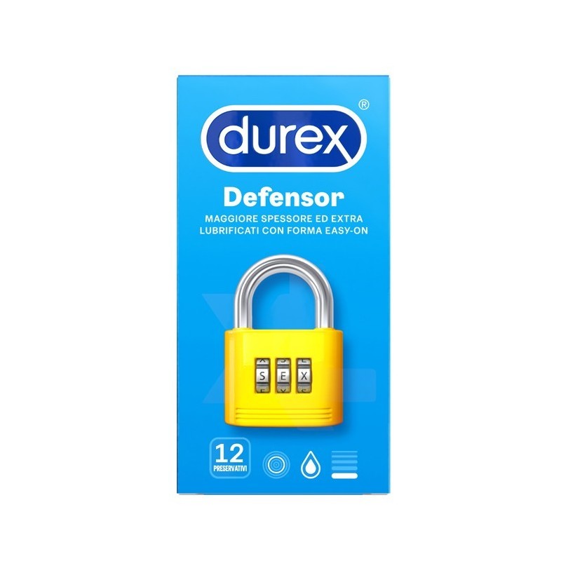 Reckitt Benckiser H. Profilattico Durex Defensor 12 Pezzi