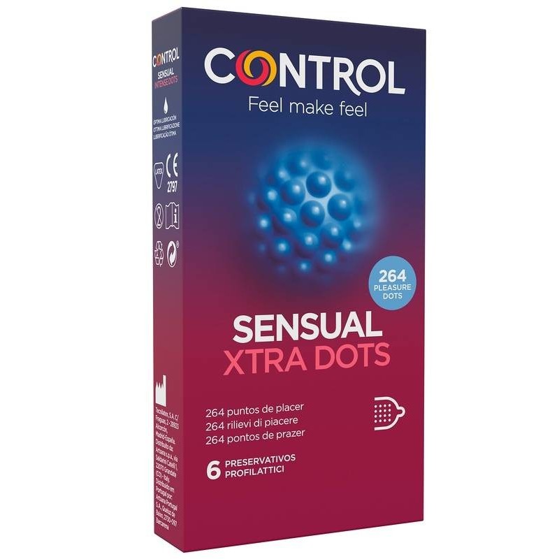Artsana Control Sensual Xtra Dots 6 Pezzi