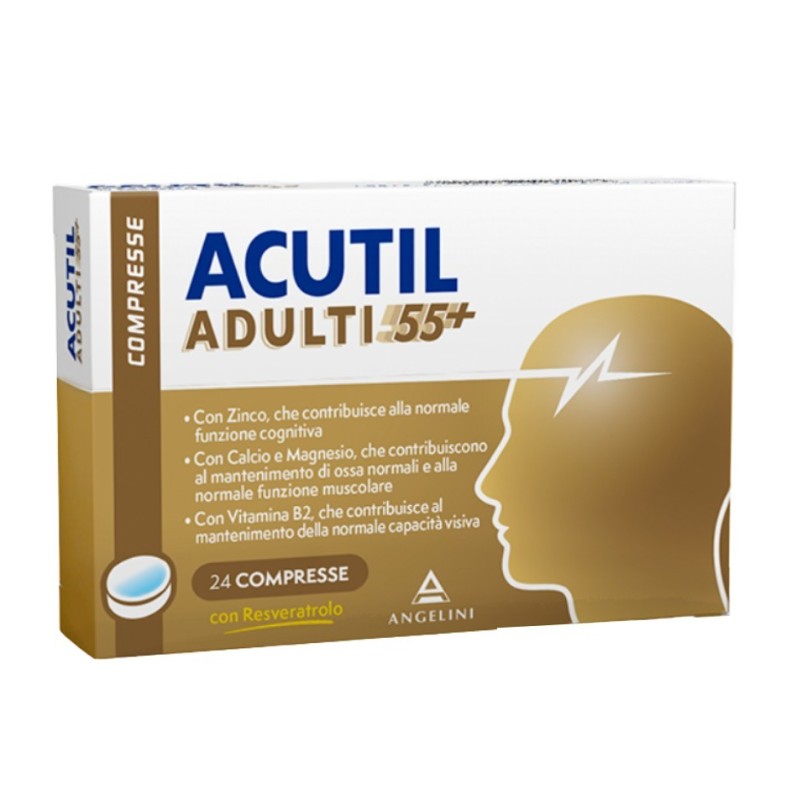 Acutil Adulti 55+  24 Compresse