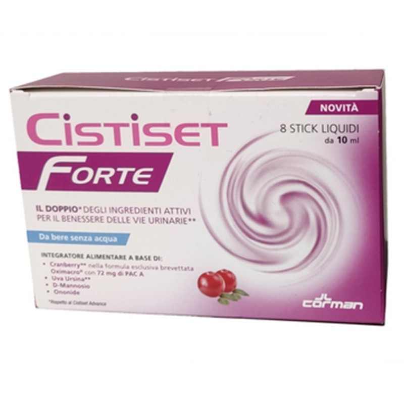 Corman Cistiset Forte 8 Stick Da 10 Ml