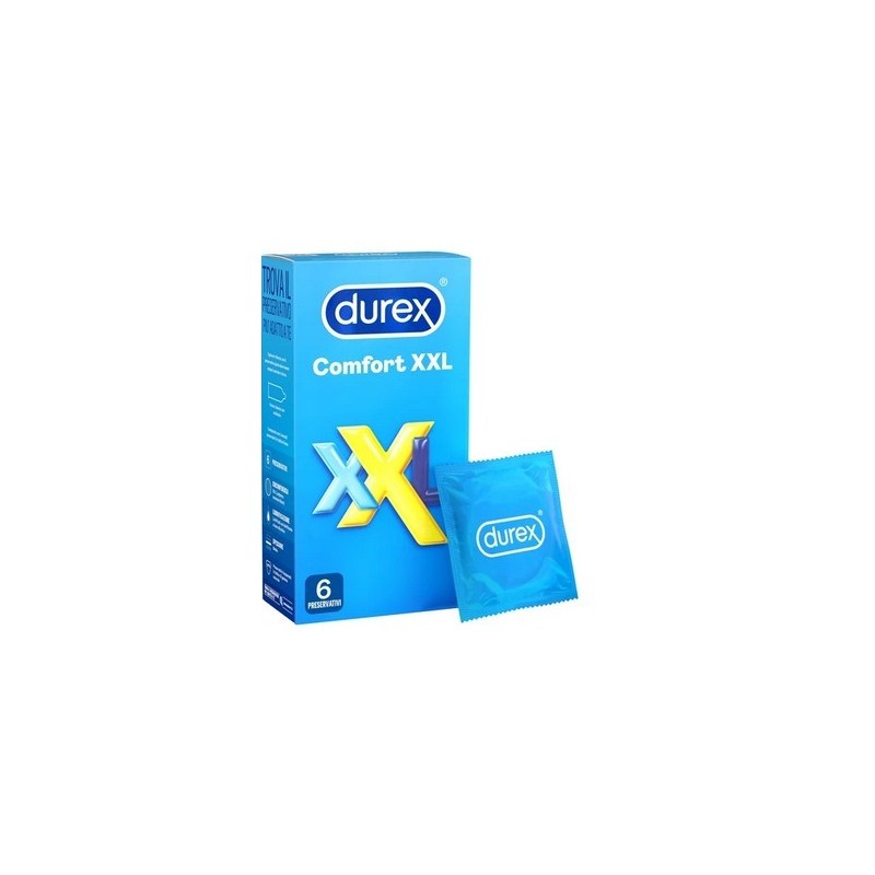 Reckitt Benckiser H. Profilattico Durex Comfort Xxl 6 Pezzi