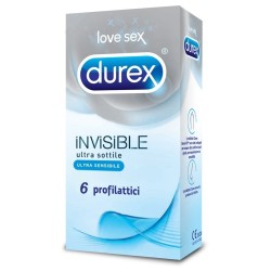 Preservativi Durex invisibili e ultrasottili