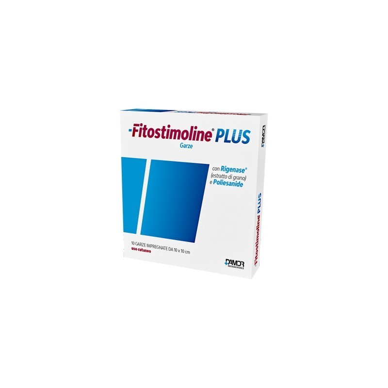 Farmaceutici Damor Garza Fitostimoline Plus 10 X 10 Cm