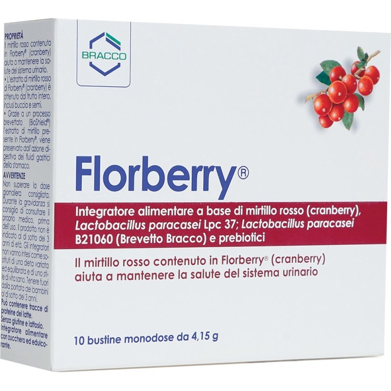 Dompe' Farmaceutici Florberry 10 Bustine