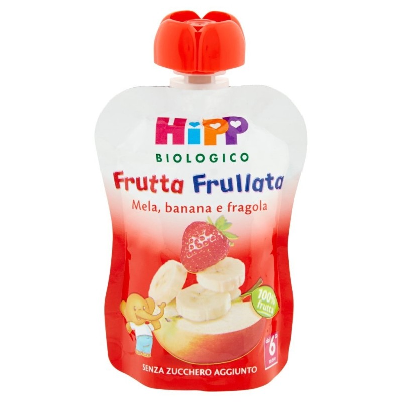 Hipp Italia Hipp Bio Frutta Frullata Mela Banana Fragola 90 G