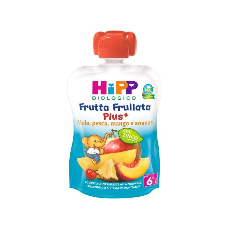 HIPP BIO FRUTTA FRULL+MELA PES