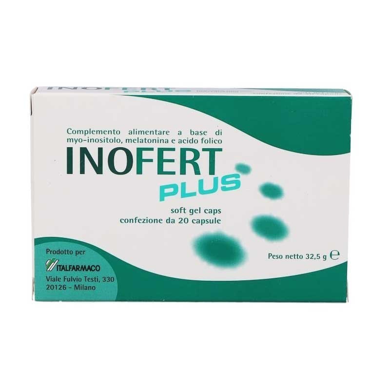 Italfarmaco Inofert Plus 20 Capsule Softgel