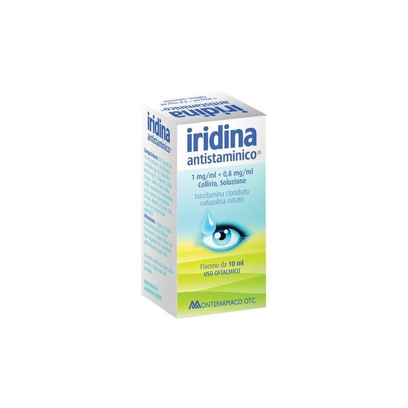 Montefarmaco Otc Iridina Antistaminico 1 Mg/ml + 0,8 Mg/ml Collirio, Soluzione