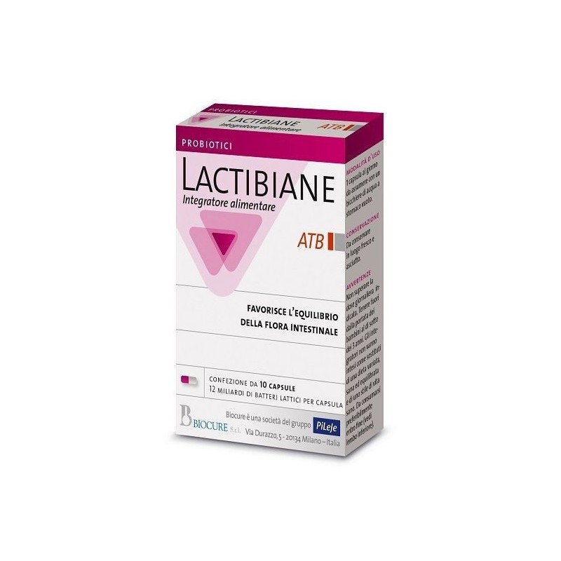Biocure Lactibiane Atb 10 Capsule