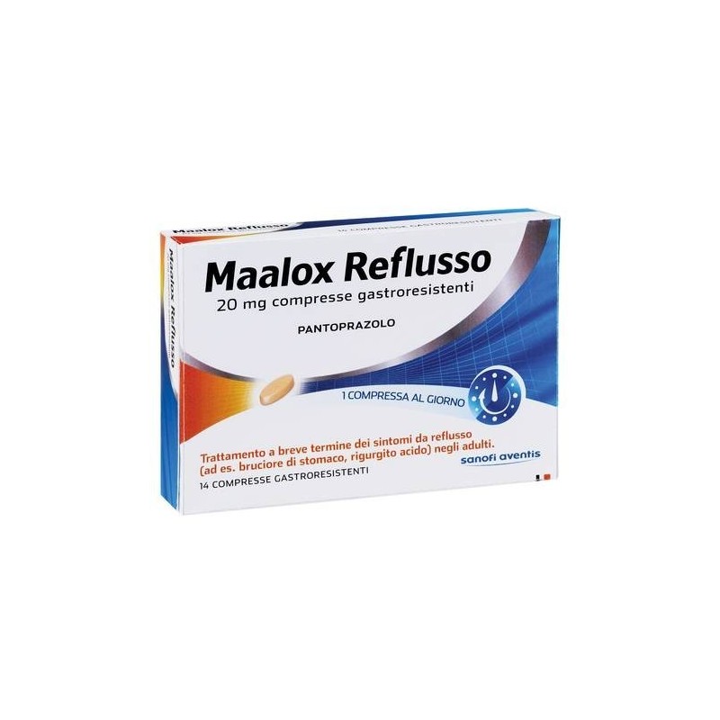 Opella Healthcare Italy Maalox Reflusso 20 Mg Compresse Gastroresistenti