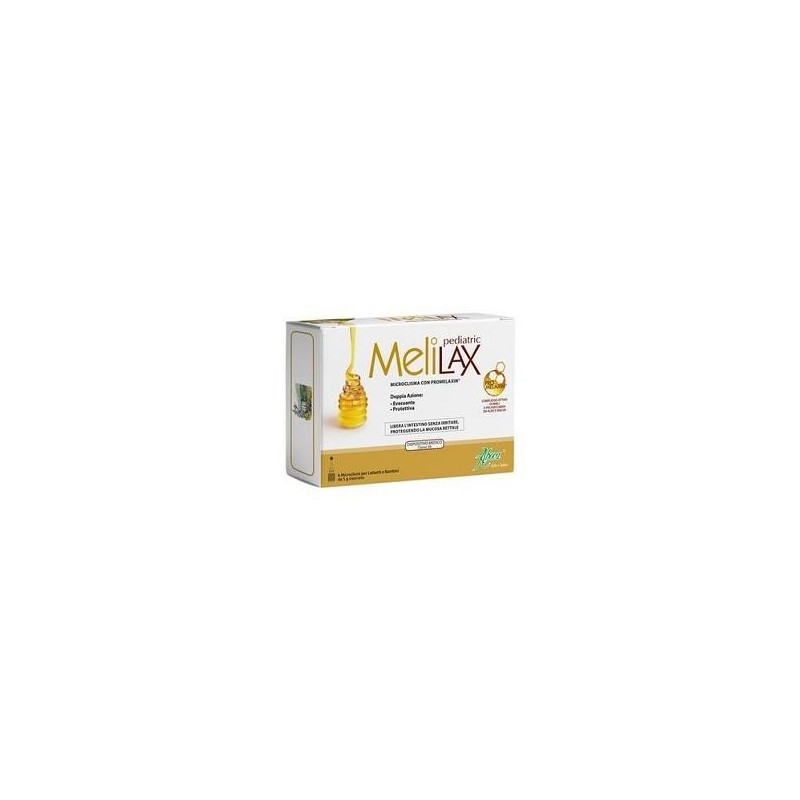 Aboca Melilax Pediatric Microclismi 6 Pezzi 5 G