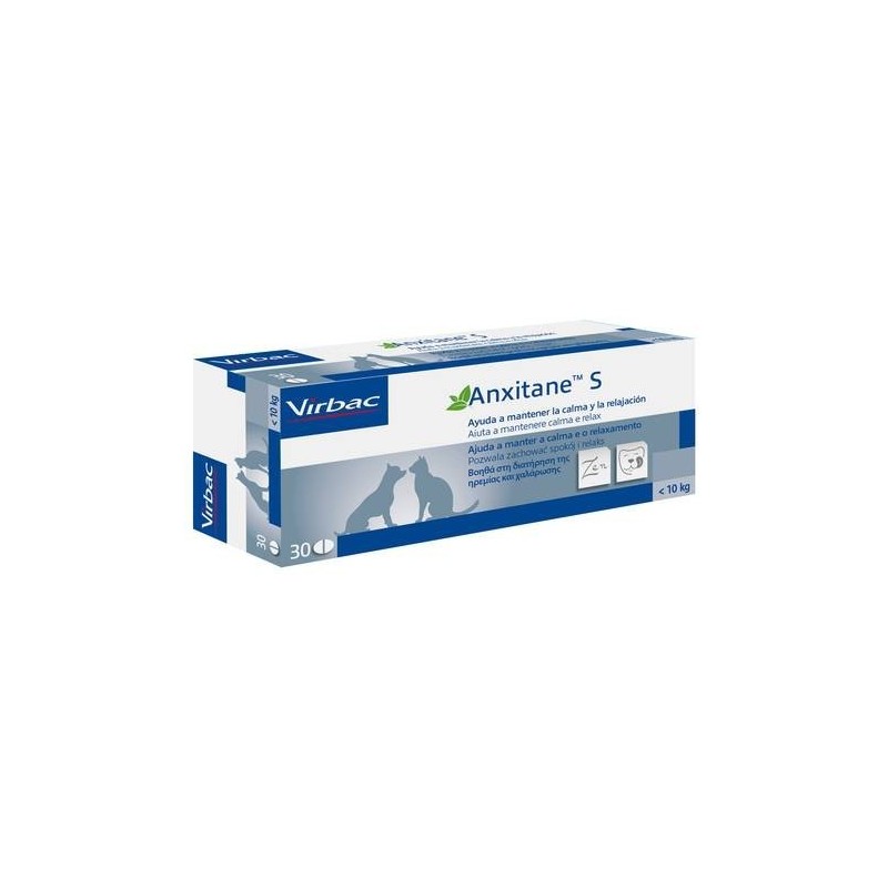 Virbac Anxitane S Supplemento Nutrizionale Scatola 30 Compresse Appetibili