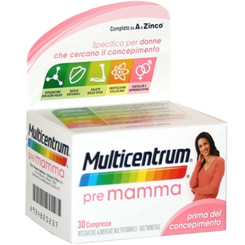 Glaxosmithkline C. Health. Multicentrum Pre Mamma 30 Compresse