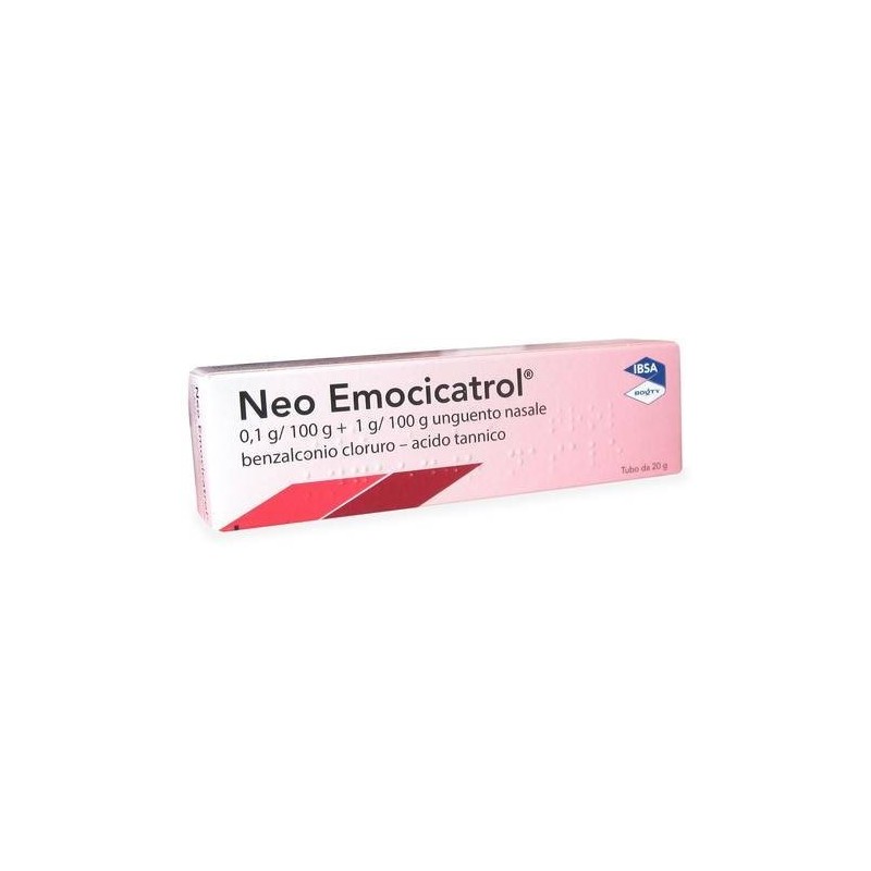 Ibsa Farmaceutici Italia Neo-emocicatrol 1mg/g + 20 Mg/g Unguento Nasale