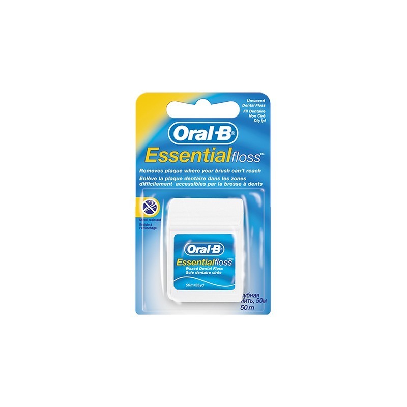 Procter & Gamble Oralb Essentialfloss Filo Interdentale Non Cerato 50 Metri